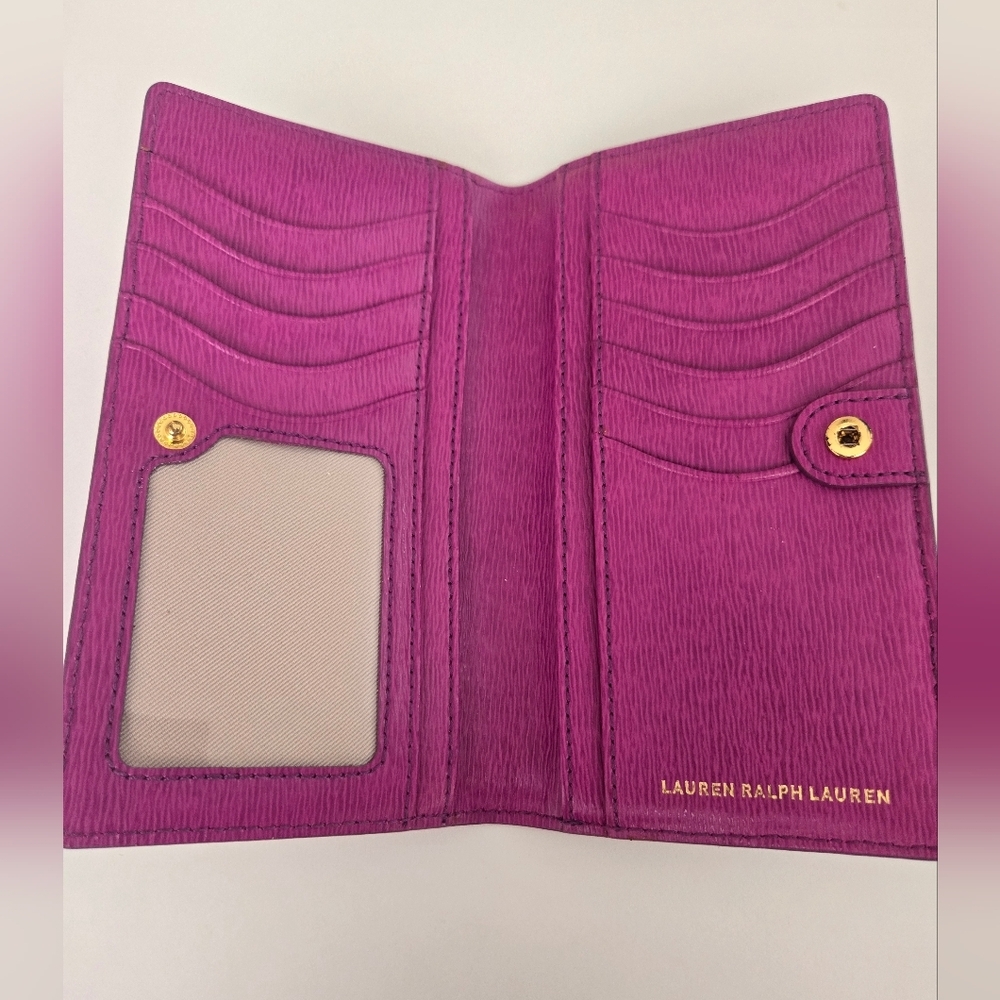 NWOT R.L.L Purple/pink Wallet - Picture 7 of 7